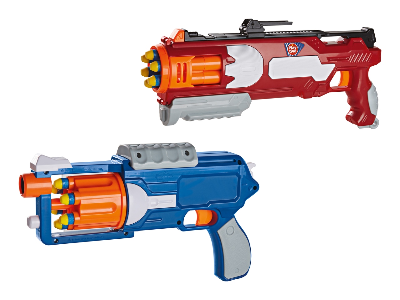 Pistolet avec fléchettes en mousse