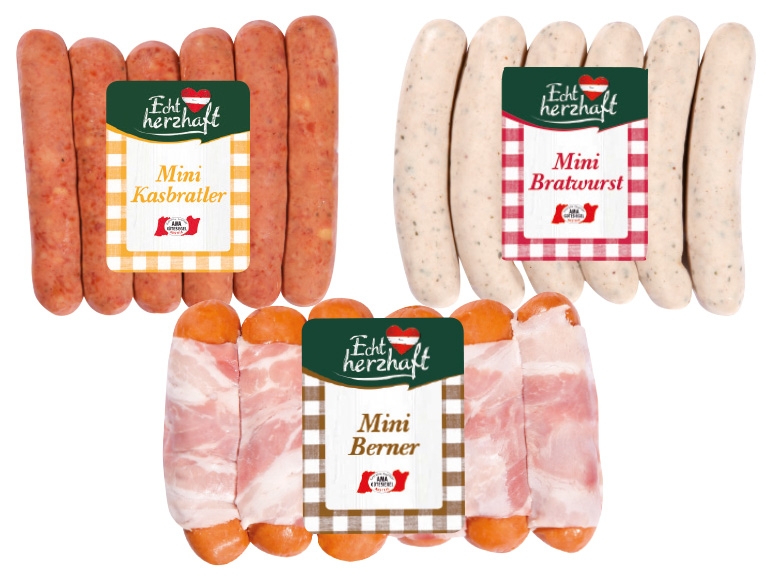 ECHT HERZHAFT Mini-Grillsortiment