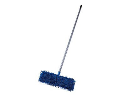 Easy Home Angled Broom with Dustpan or Microfiber Flip Mop
