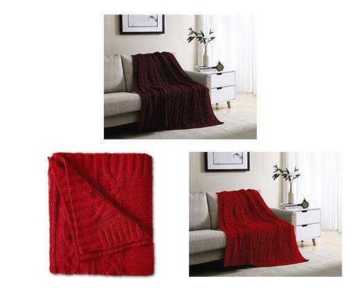 Huntington Home 
 Cable Knit Throw