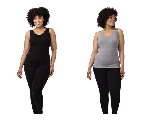 Serra 
 Ladies' 2-Pack Reversible Tank Tops