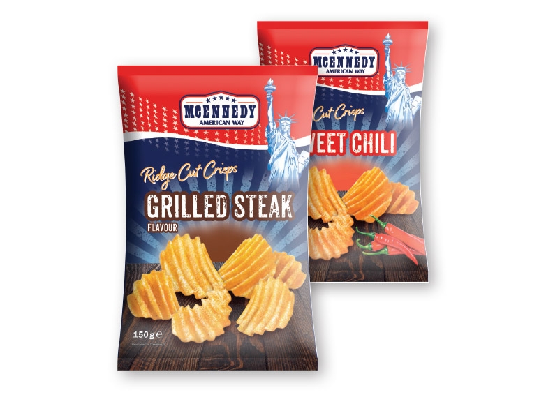 MCENNEDY(R) Ridge Cut Crisps