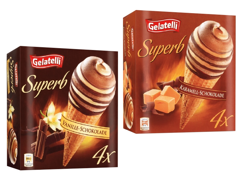 GELATELLI Superb Waffeltüte