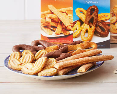 Assorted Sweet Puff Pastry Biscuits 150g-165g