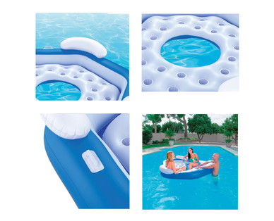 Crane Floating Island Lounge Raft