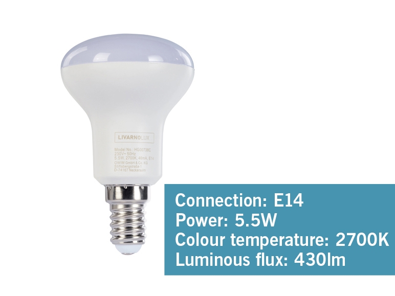 LED Spotlight 4/5.5/7W