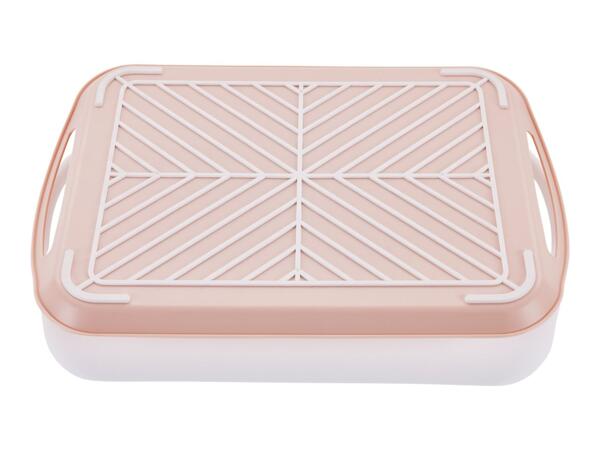 Livarno Home Pink Non-Slip Tray