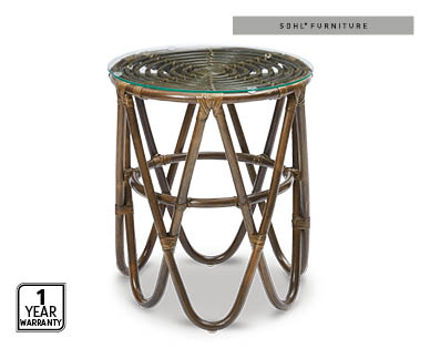 Rattan Side Table