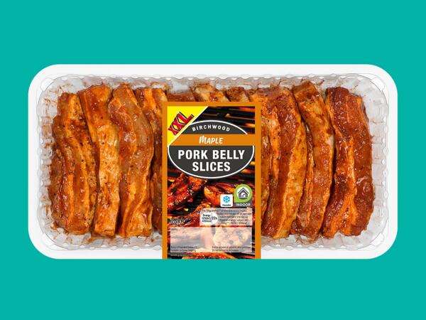 Birchwood Maple Pork Belly Slices