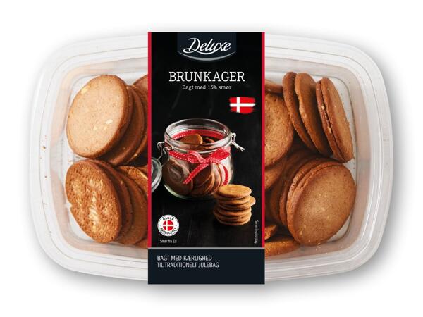 DELUXE Pebernødder, brunkager, jødekager, vaniljekranse eller klejner