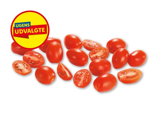 Danske snacktomater i spand