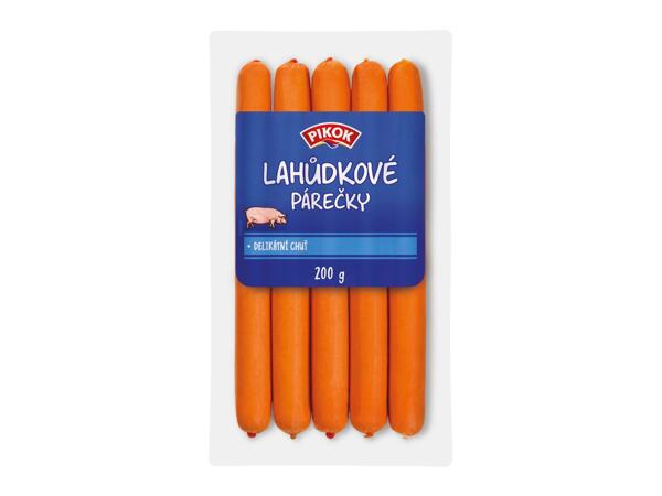 LAHŮDKOVÉ PÁREČKY