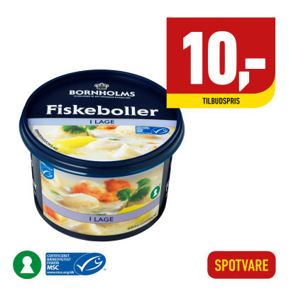 BORNHOLMS 
 Fiskeboller