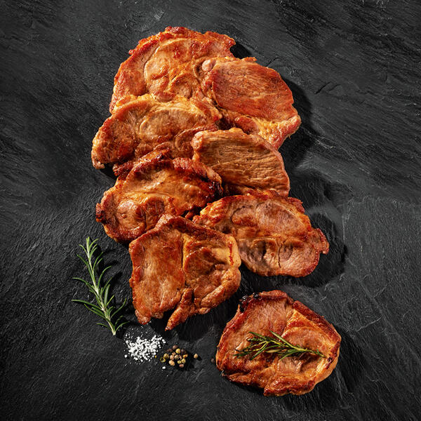 Schweine-Nackensteaks
