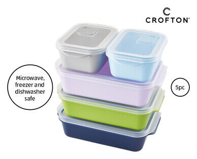 Microwave Safe Food Containers 5pc Set