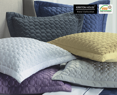 QUILTED EUROPEAN PILLOWCASE 2PK
