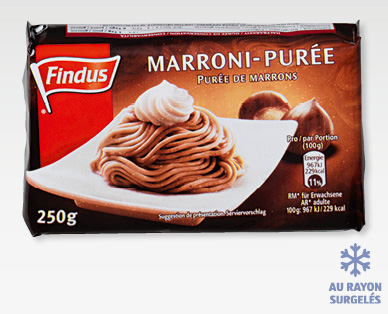 Purée de marrons FINDUS(R)
