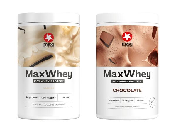 Protéine de lactosérum Maxi Nutrition