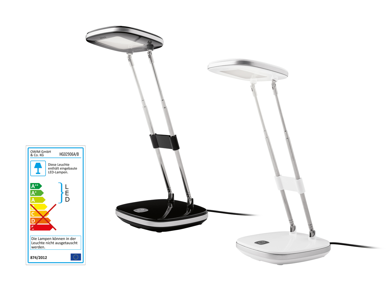 Lampe de table à LED