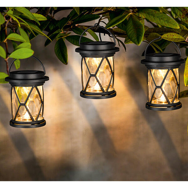 3in1 Solar-Laterne 6er-Set