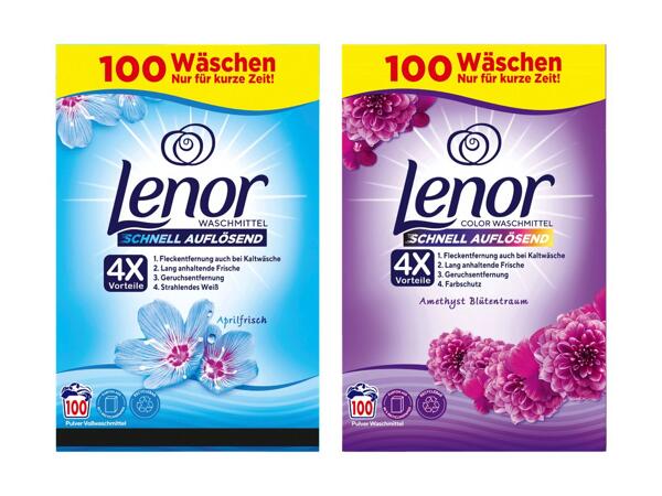 Lessive en poudre Lenor