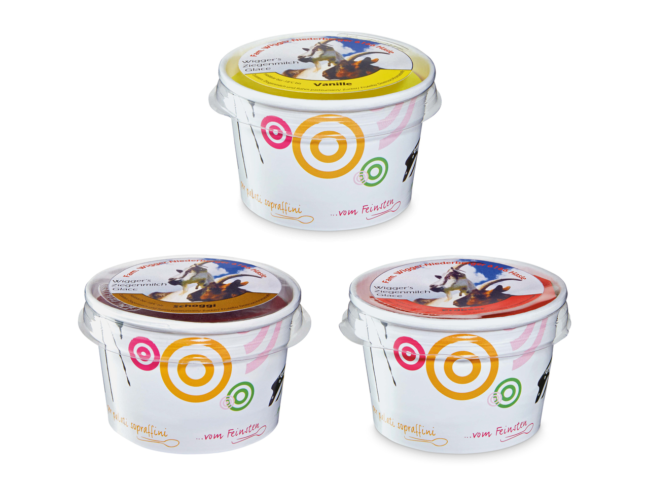Glace au lait de chèvre