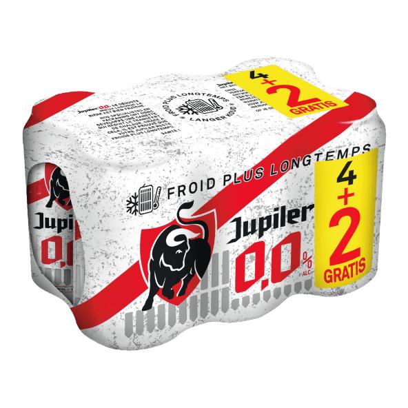 Jupiler 0,0 %, 6 st.