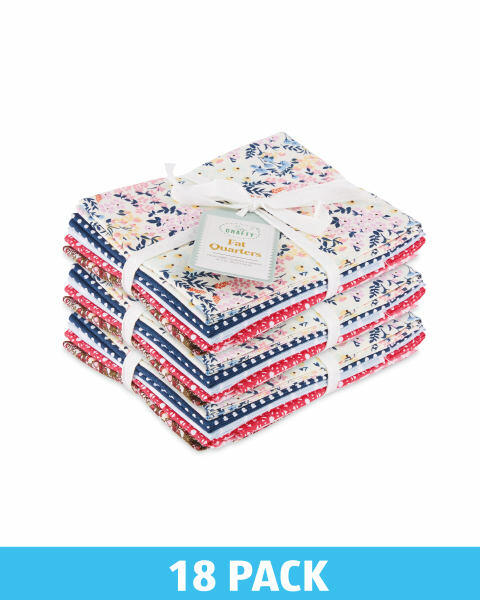Bouquet Fabric Fat Quarters 18 Pack