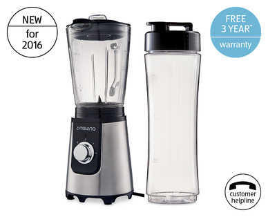 Stainless Steel 3-in-1 Blender