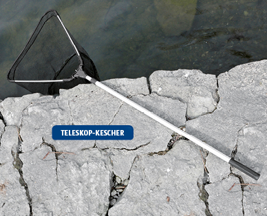 CRANE(R) Fliegenfischer-/Teleskop-Kescher