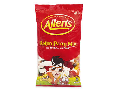 Allen's Party Mix, Jelly Beans or Retro Party Mix 1kg