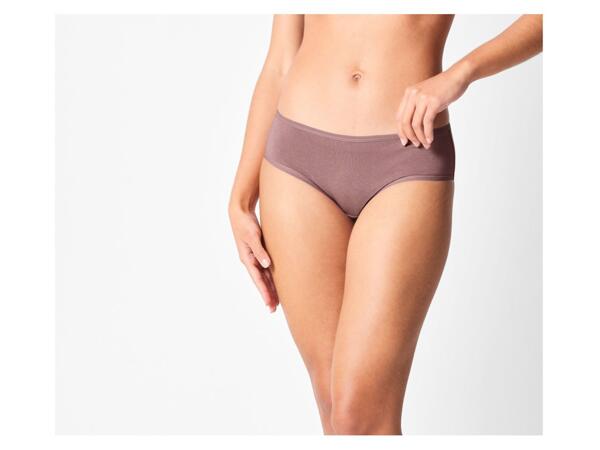 Ladies' hipster briefs, 5 pieces
