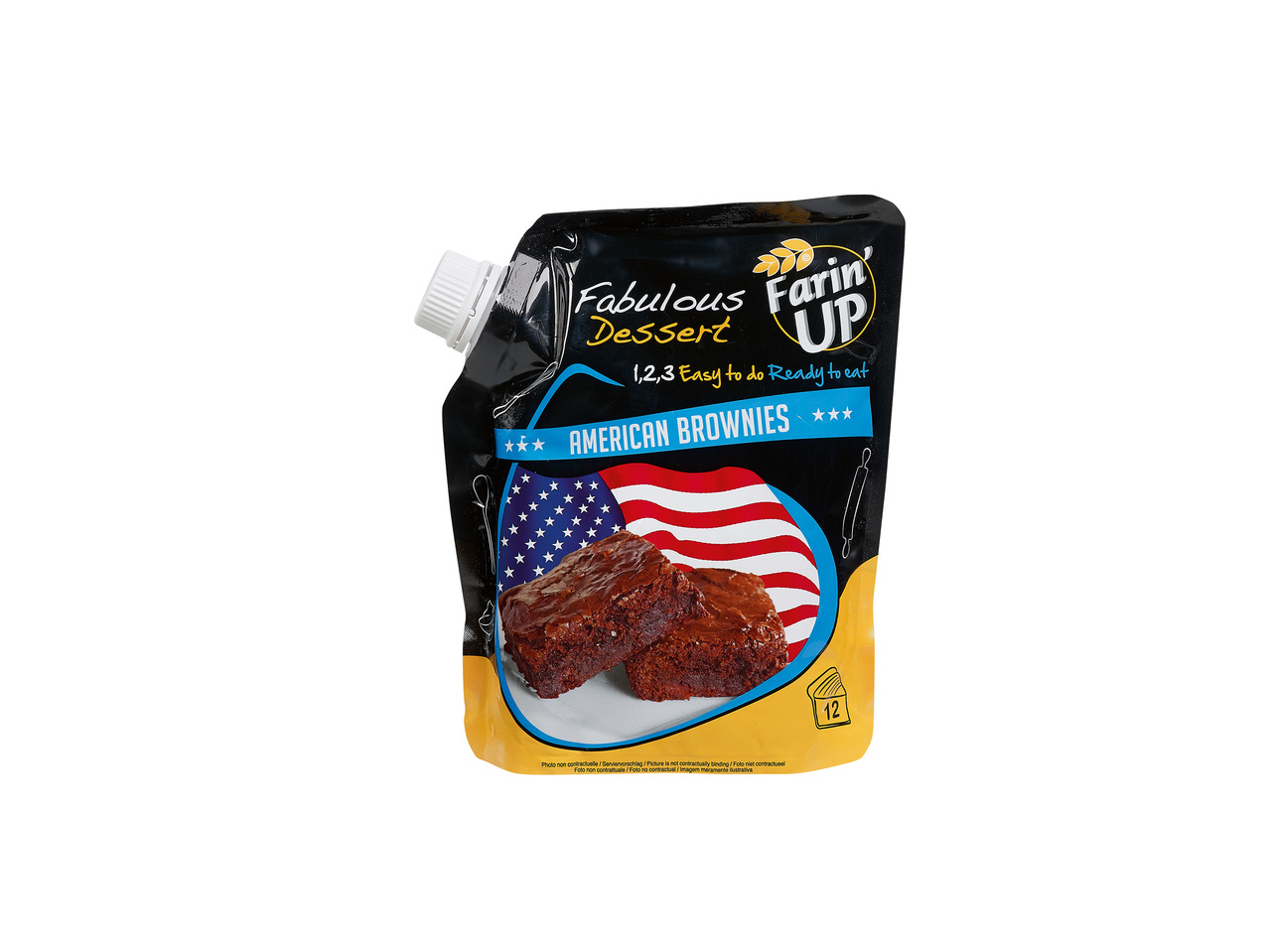 Backmischung für American Brownies