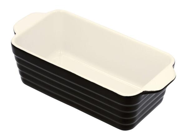 Silvercrest Stoneware Oven Dish - 2 Piece Set