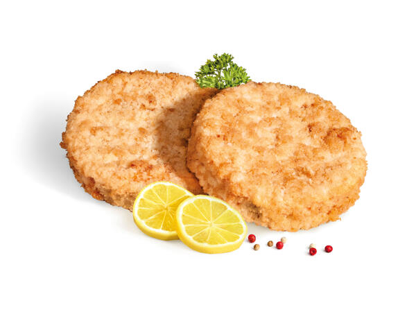 Breaded Salmon Burgers