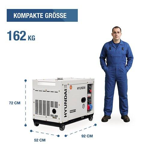 HYUNDAI Diesel Generator DHY8600SE-T D