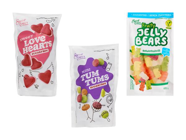 Bonbons gélifiées sans sucre
