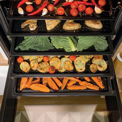 GORENJE Induktionsbackrohr-Set black