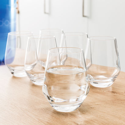 Verres à eau, 6 pcs
