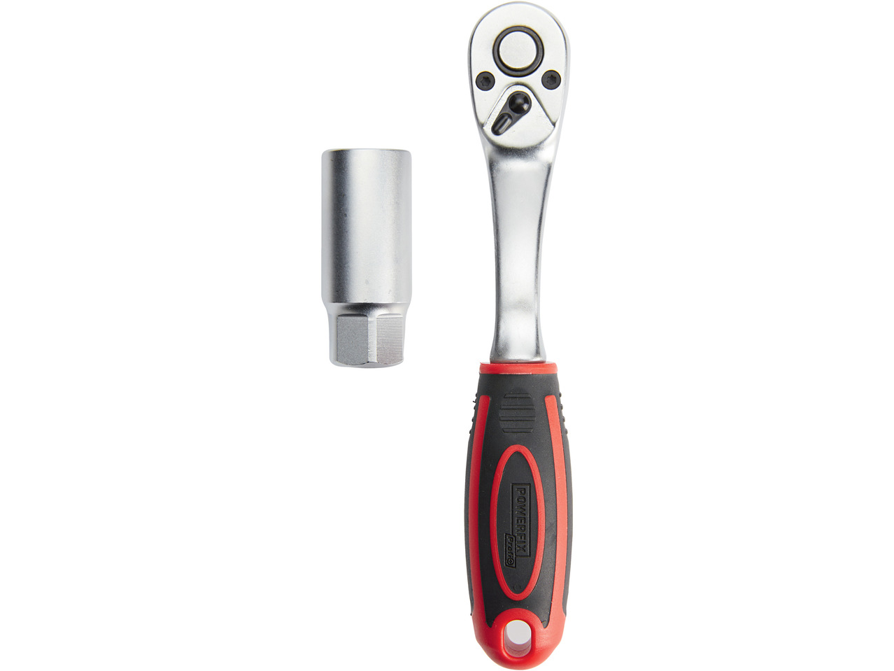 Ratchet with Universal Socket