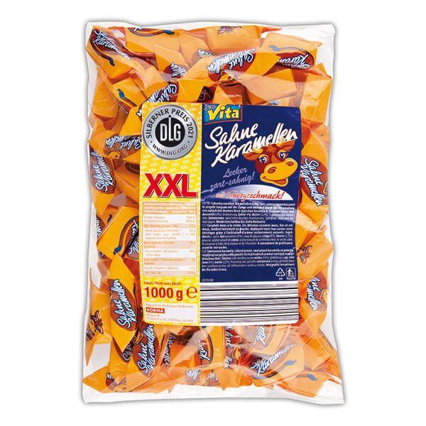 XXL Sahne Karamellen
