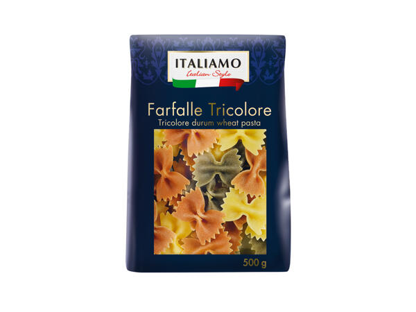 Farfalles tricolores