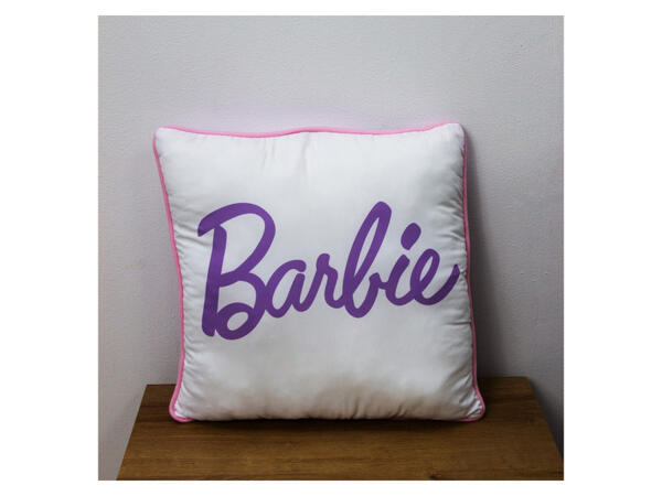 Barbie Dětská deka s polštářem, 100 x 150 cm, 35 x 35 cm