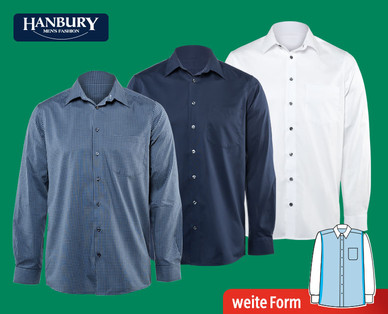 HANBURY MEN'S FASHION Herren-Hemd
