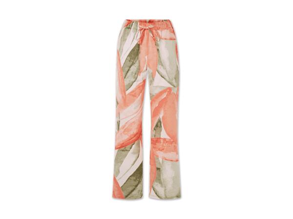 Damen Leinen Hose