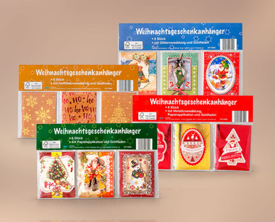 Weihnachts-Geschenkanhänger