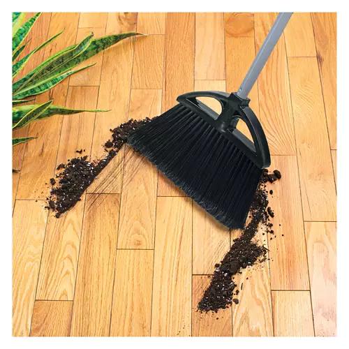Jumbo Angled Broom with Dust Pan