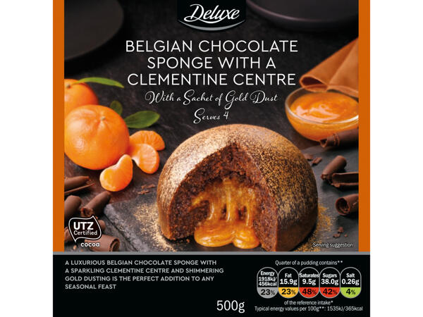 Belgian Chocolate Sponge