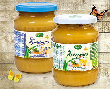 Mousse di mele bio NATUR AKTIV BIO