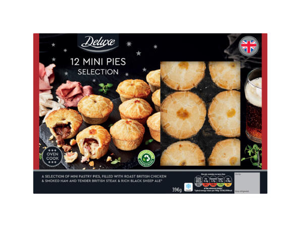 Deluxe 12 Mini Pies Selection